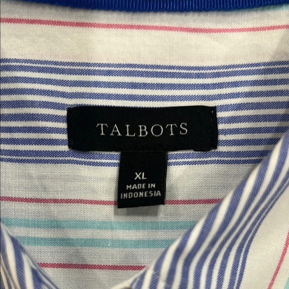 Women’s Casual Button Down Shirt, Talbots, EUC - Picture 2 of 6
